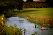 Canoeing on Lancaster Canal