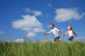 Playing outside